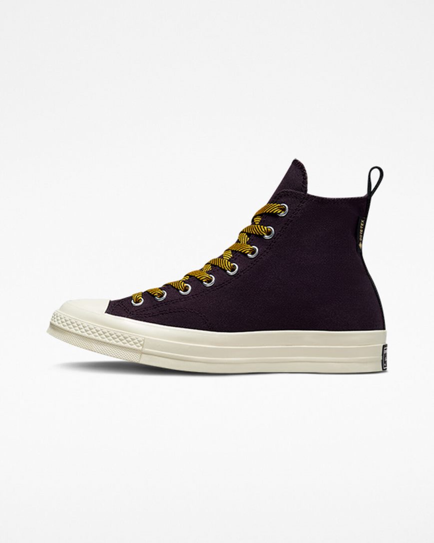 Dámské Boty Vysoké Converse Chuck 70 Counter Climate GORE-TEX Černé Růžové Žluté | CZ OMEW70